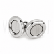 Fecho Magnético Redondo em Aço Inoxidável 304 13x8mm para Bijuteria Fecho Magnético Redondo em Aço Inoxidável 304 13x8mm para Bijuteria